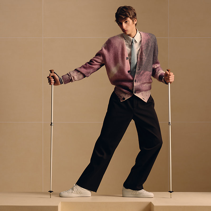 エルメス ネクタイ アウトオブザボックス ホース 外箱有 未使用品(14026) Out of the box tie - Grey | Hermès USA